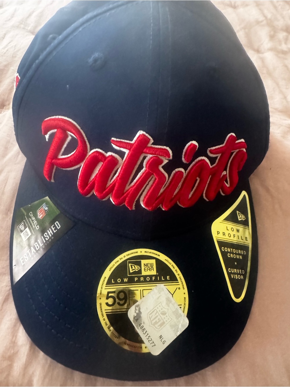 New Era Blue Low Profile 59FIFTY Cap